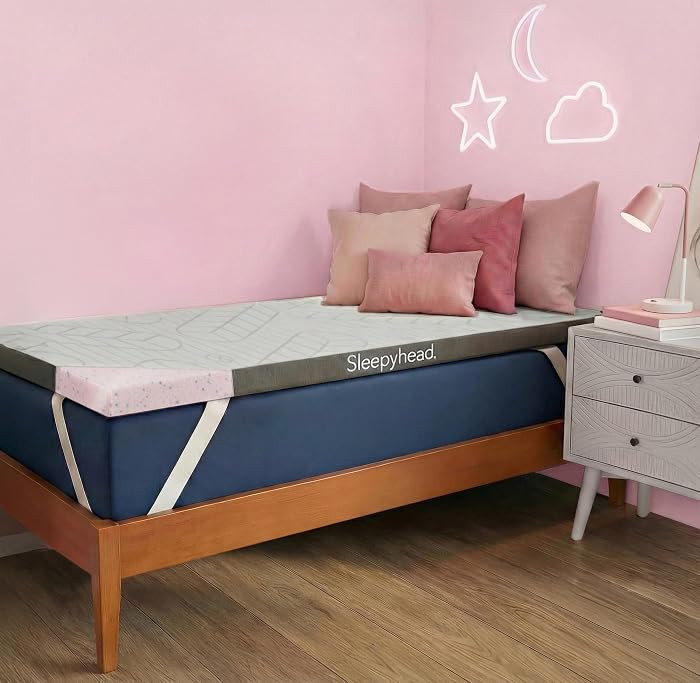 Sleepyhead Twin XL 2 Inch Mattress Topper Super, Thick Cooling Gel & Copper-Infused Memory Foam f... | Amazon (US)