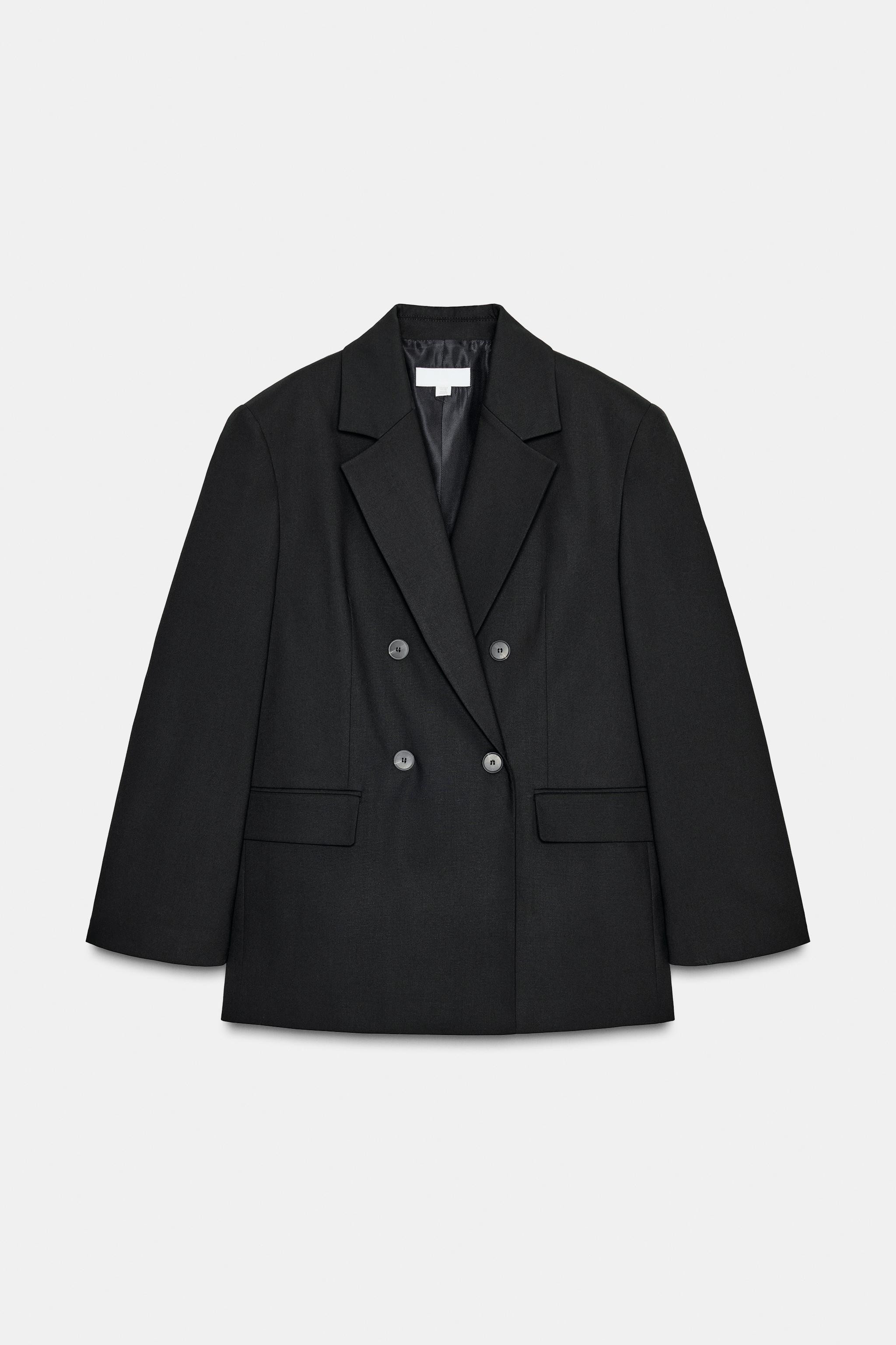OVERSIZED DOUBLE-BREASTED BLAZER | Zara UK
