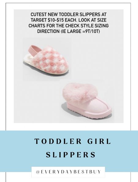 The cutest new toddler slippers from Target! The bottom style sold out so fast last year, they just hit the site so if sizes are sold out check back soon I’m sure inventory will be restocked!

#LTKshoecrush #LTKkids