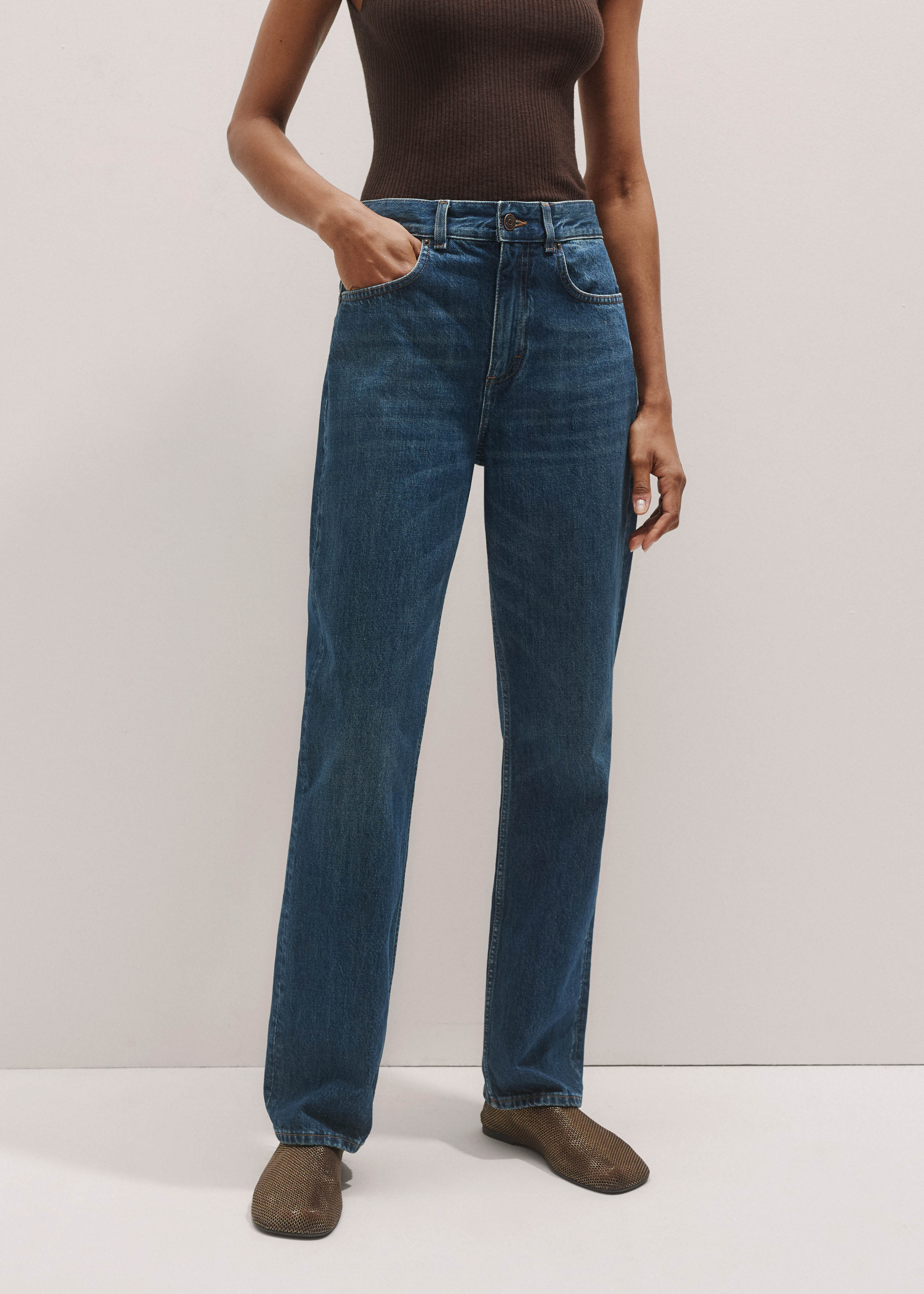 Straight Jean Italian Denim | ME+EM US