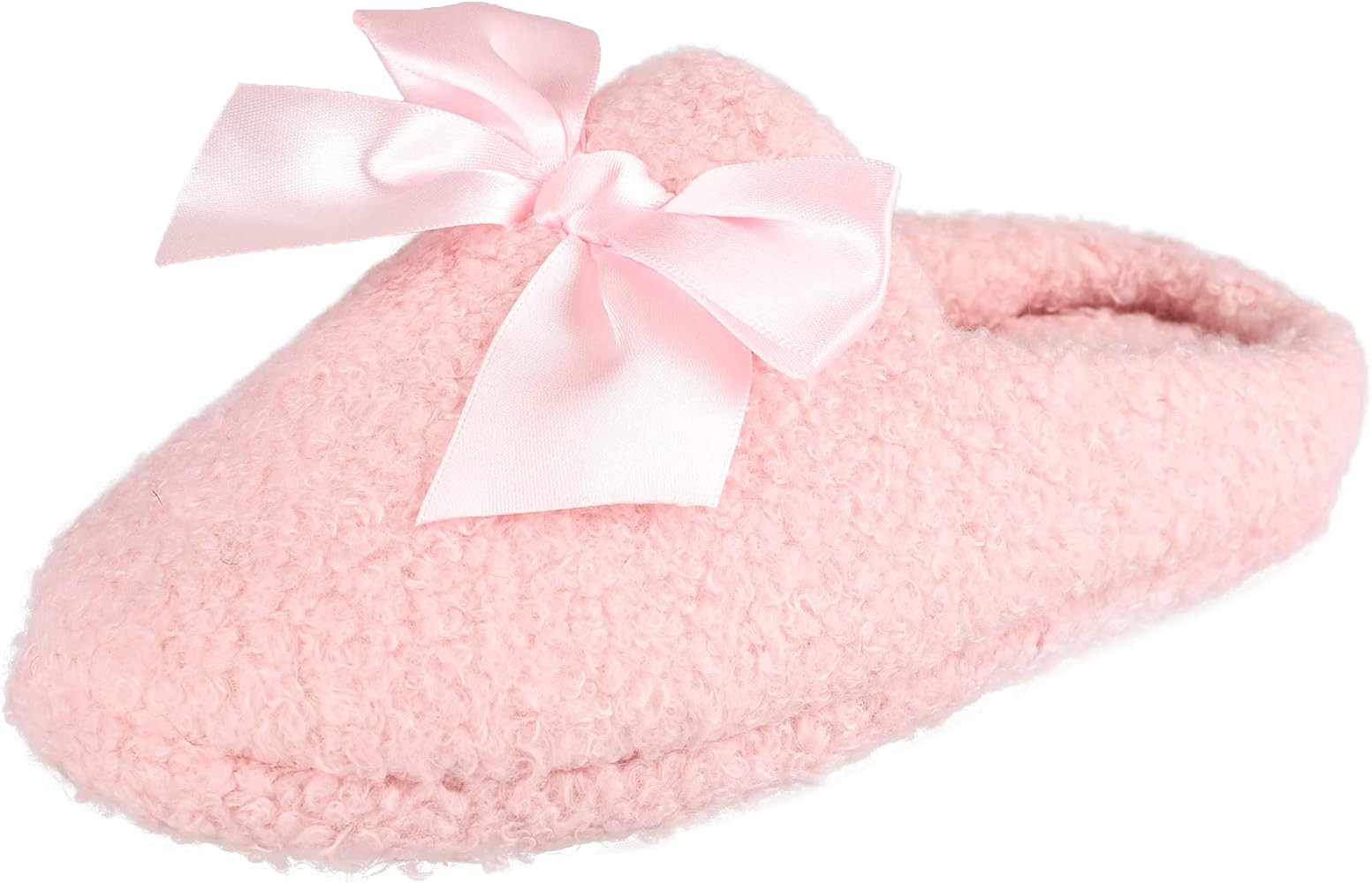Jessica Simpson Unisex-Child Plush Marshmallow Slide on House Slipper Clog with Memory Foam | Amazon (US)