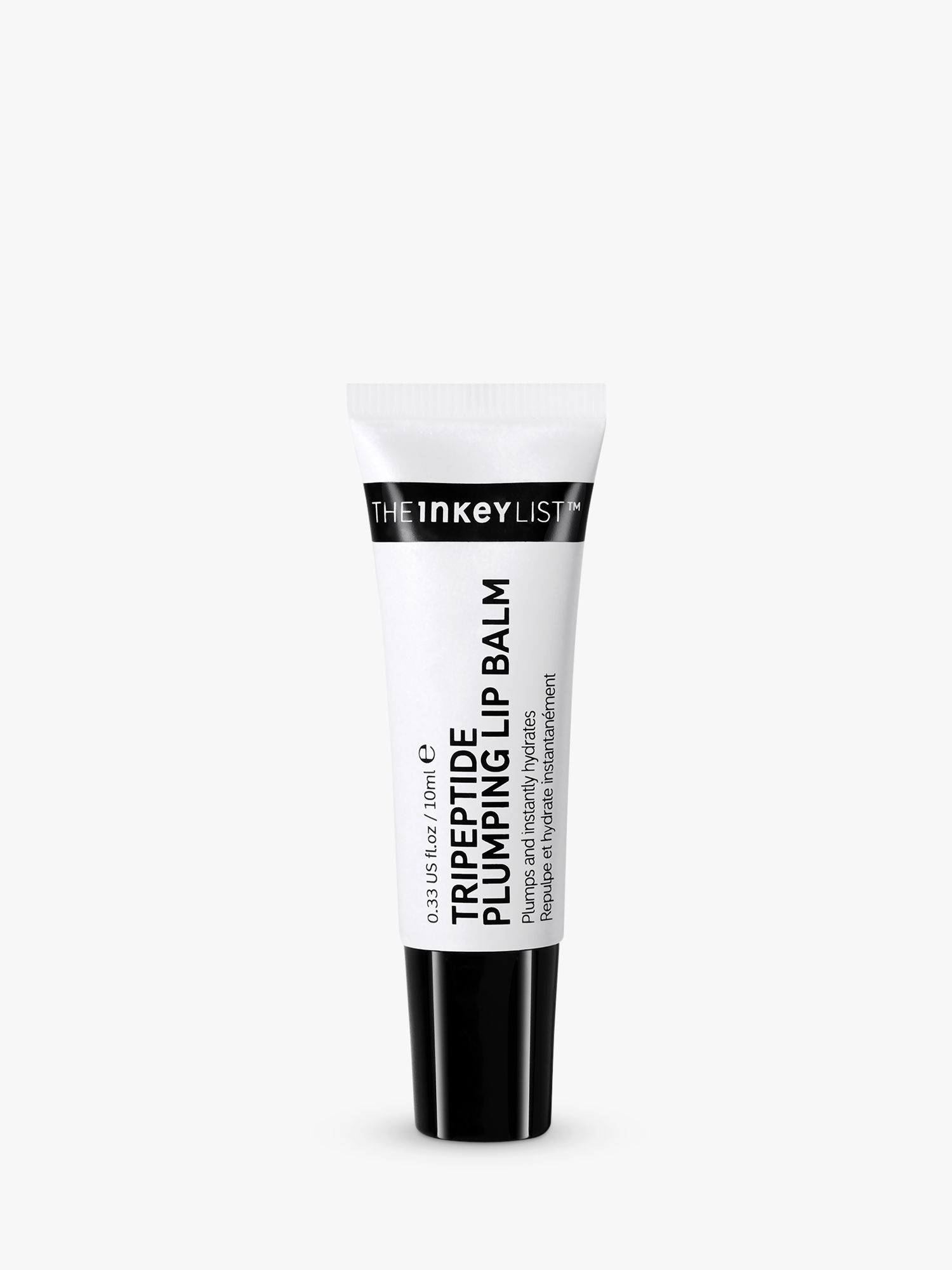 The INKEY List Tripeptide Plumping Lip Balm, 10ml | John Lewis (UK)