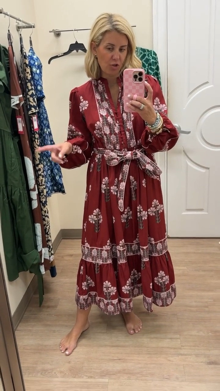Gorgeous dresses we are wearing on repeat. I’m wearing so small. 

#LTKSeasonal #LTKmomlife #LTKSaleAlert