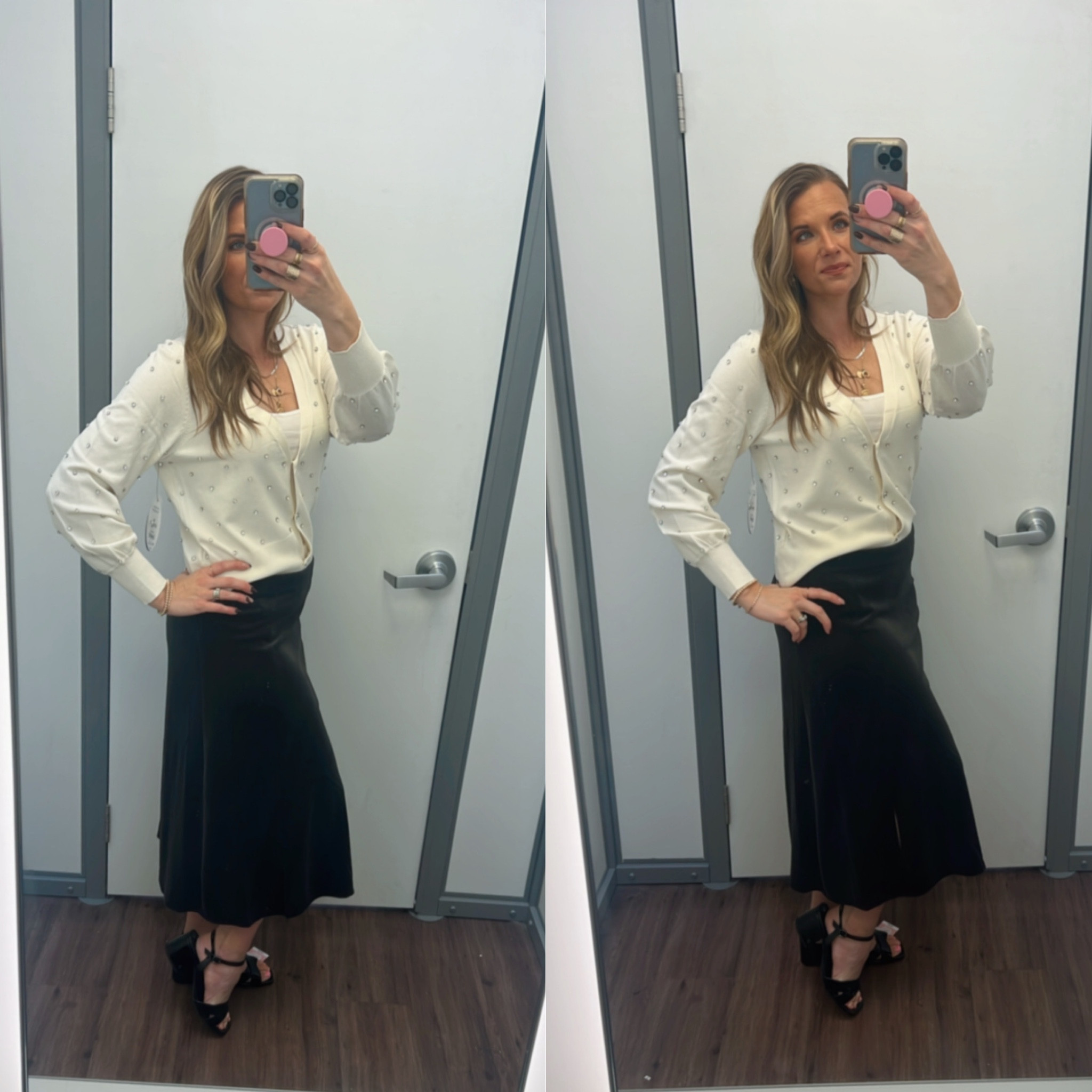 New embellishments holiday cardigan at Walmart. 



Holiday look. Holiday outfit. 






#LTKHoliday #LTKfindsunder50 #LTKSeasonal