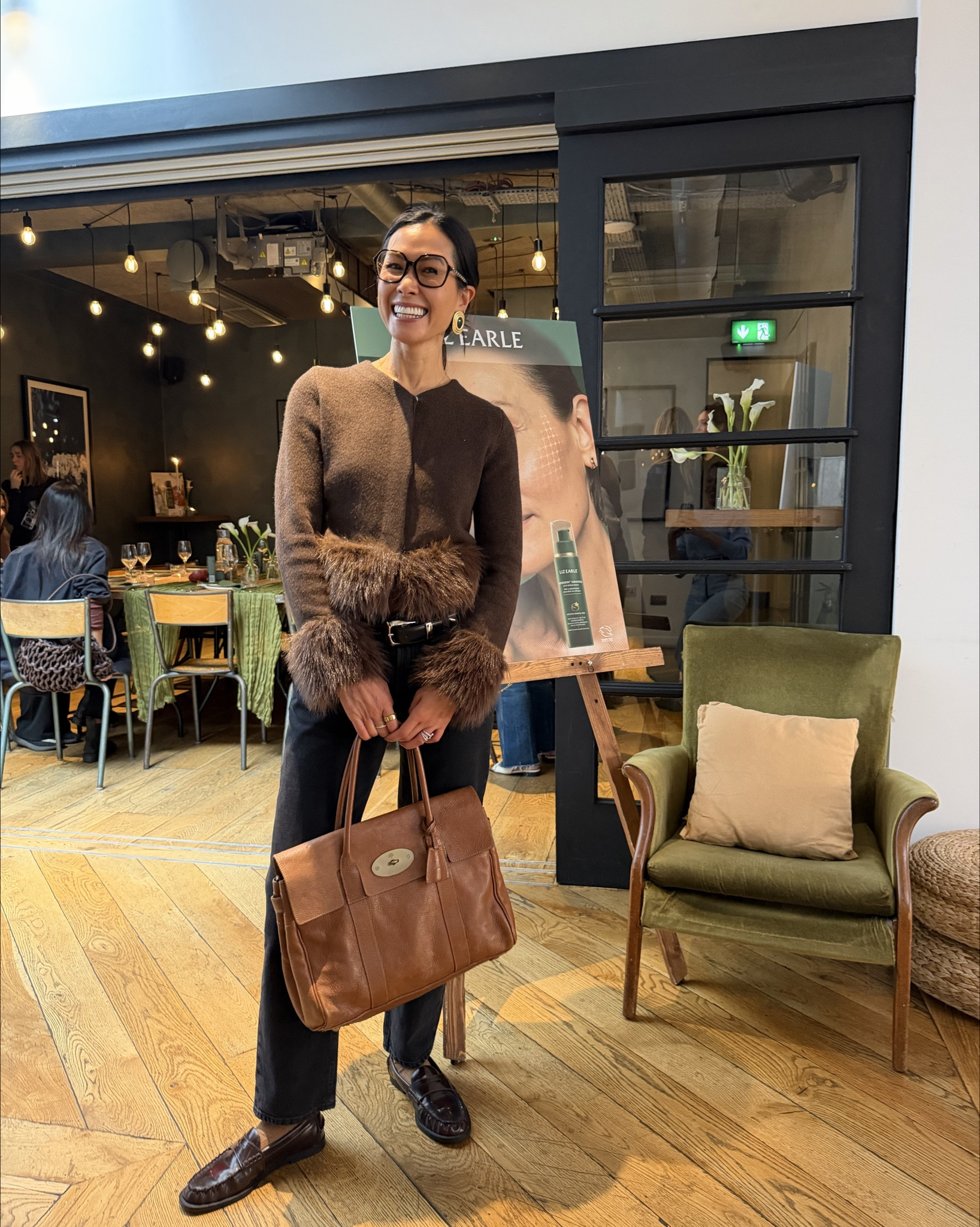 I’m wearing brown cardigan size small
Black straight cut jeans size 8
Khaite studded belt
Burgundy loafers 
Chanel glasses 

#LTKFashionMonth #LTKuk #LTKworkwear