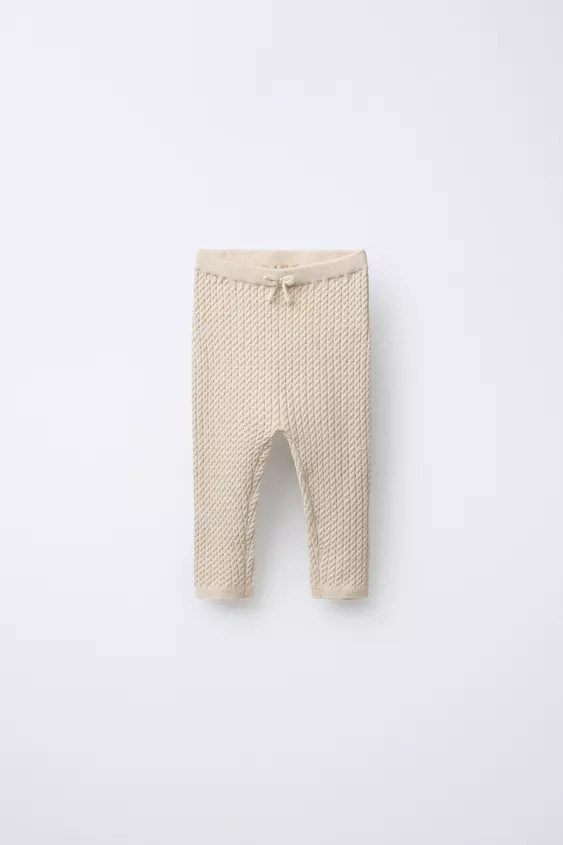 LEGGINGS MIT ZOPFMUSTER | Zara DE