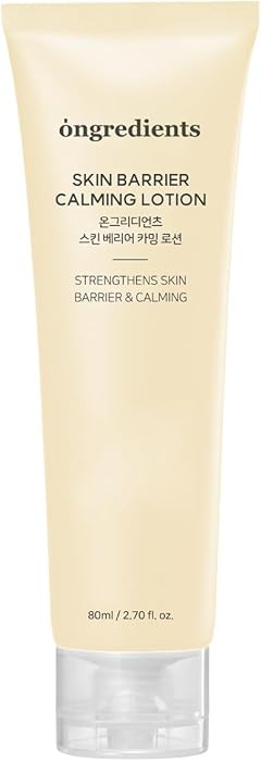 ONGREDIENTS Skin Barrier Calming Lotion | Lightweight Moisturizer for Dry, Sensitive Skin | Cente... | Amazon (US)