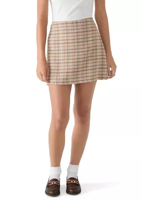 Women's Plaid A-Line Mini Skirt | Belk