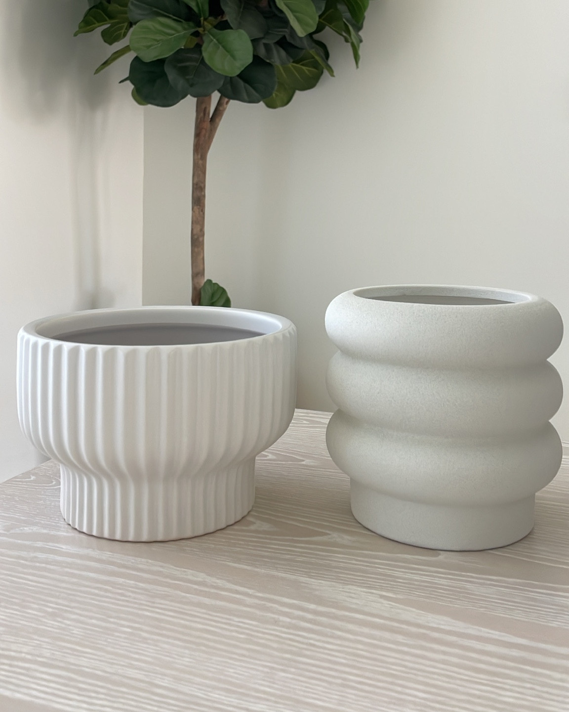 Cutest white planters from Walmart! Under $15 😍

#LTKsalealert #LTKunder50 #LTKhome