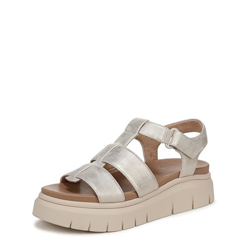 Naturalizer SOUL Womens Pippa Fisherman Sandal Gold Metallic 7 M | Amazon (US)