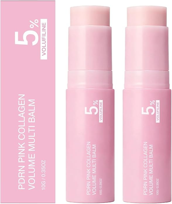 Weslaplus PDRN Pink Collagen Volume Multi Balm Stick,Volufiline Stick Hydrating Wrinkle Balm for ... | Amazon (US)