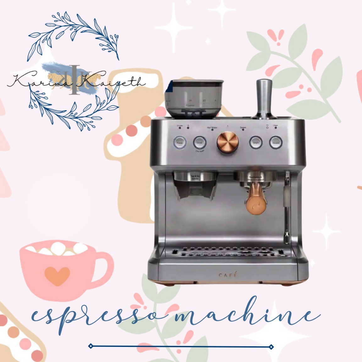 Espresso machine 
#sale #christmas #coffeebar #espresso #cafe #sale 

#LTKhome #LTKSeasonal #LTKCyberWeek