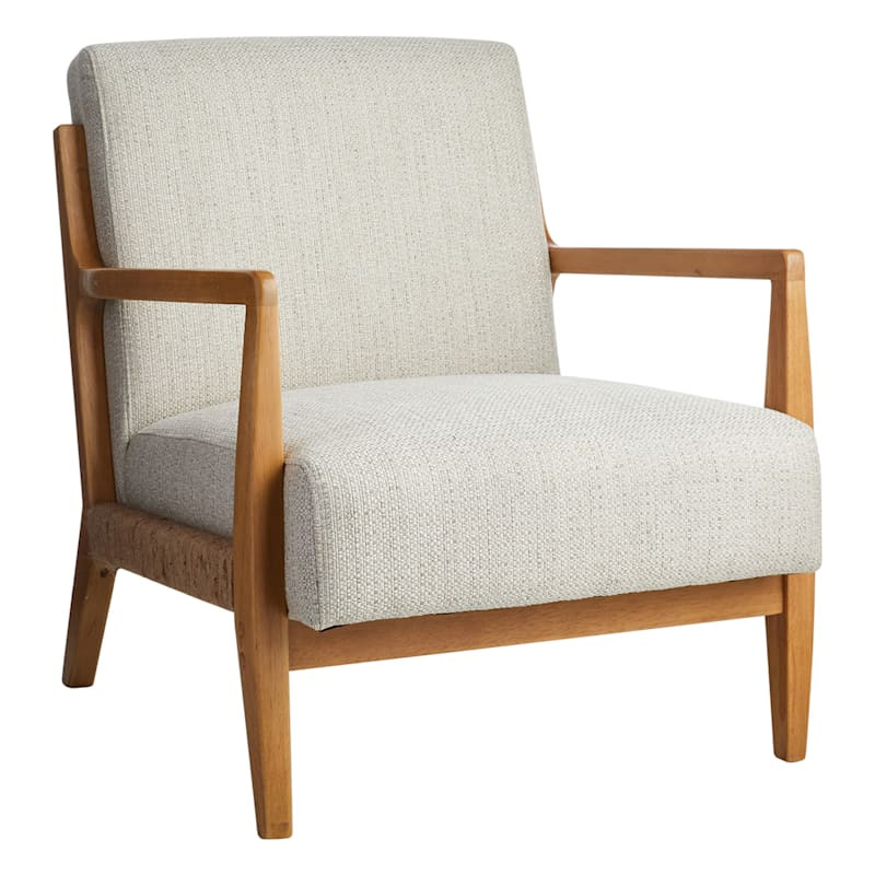 Miya Accent Chair, Beige | At Home
