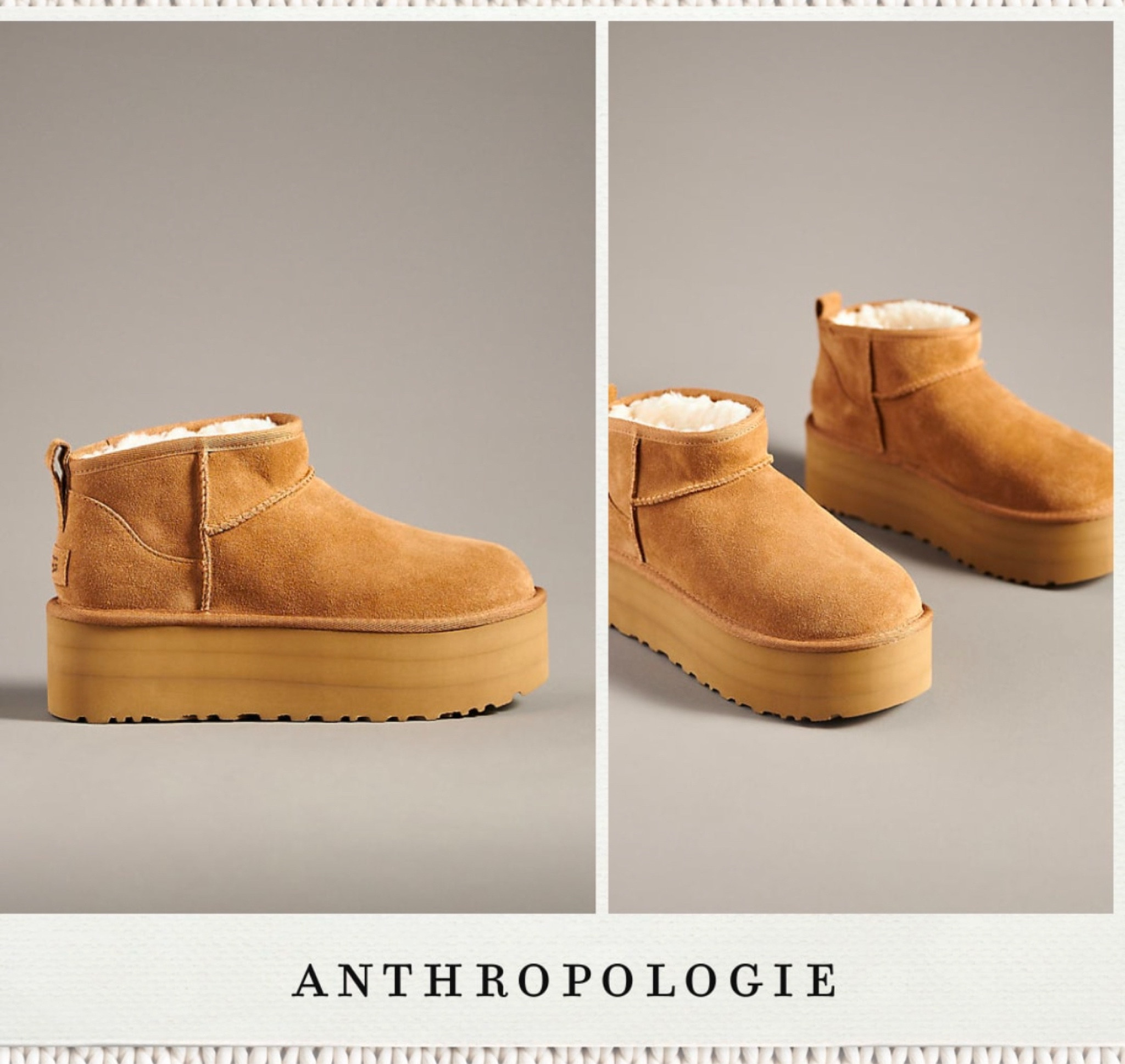 Anthropologie  UGG platform 

#LTKGiftGuide