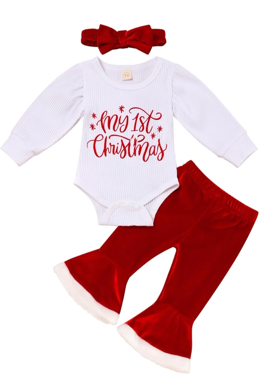 My first Christmas outfit for baby 1st Christmas baby girl 

#LTKHoliday #LTKBaby #LTKVideo