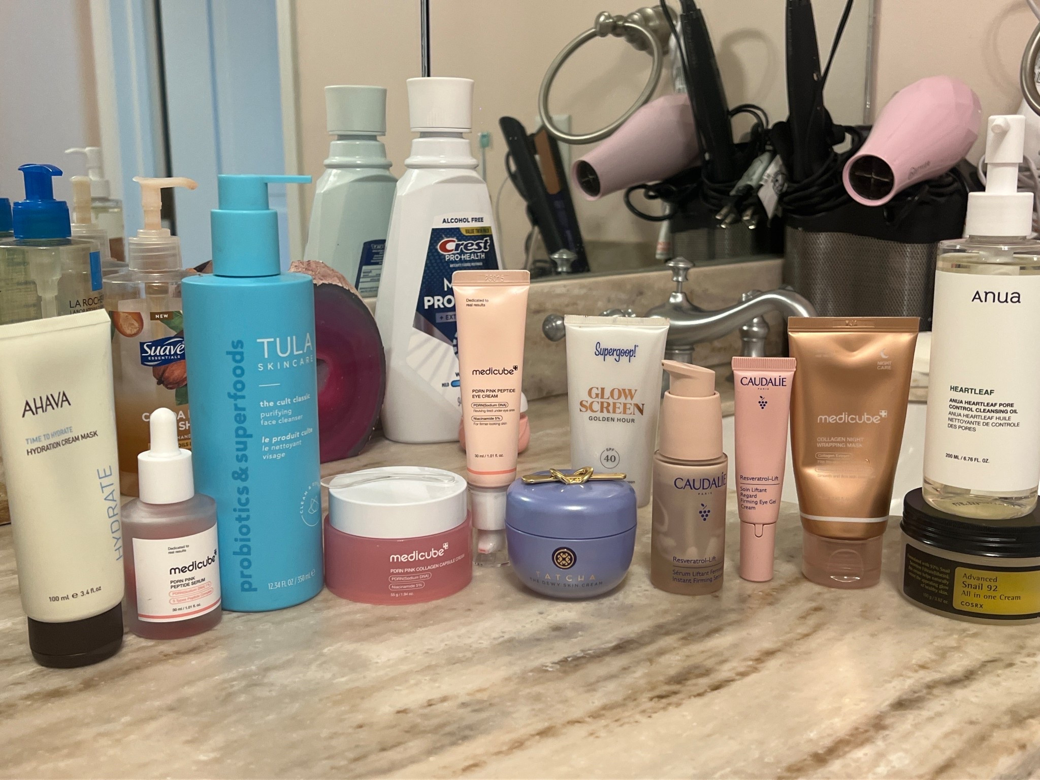 my skincare line up! 