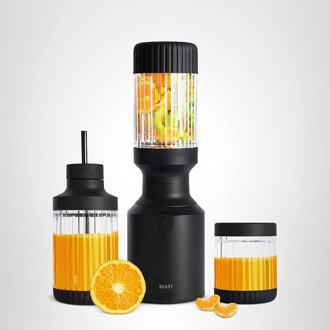 The Beast Mini Blender | Mini Countertop Kitchen Blender | Blend Smoothies and Shakes, Dressings,... | Amazon (US)