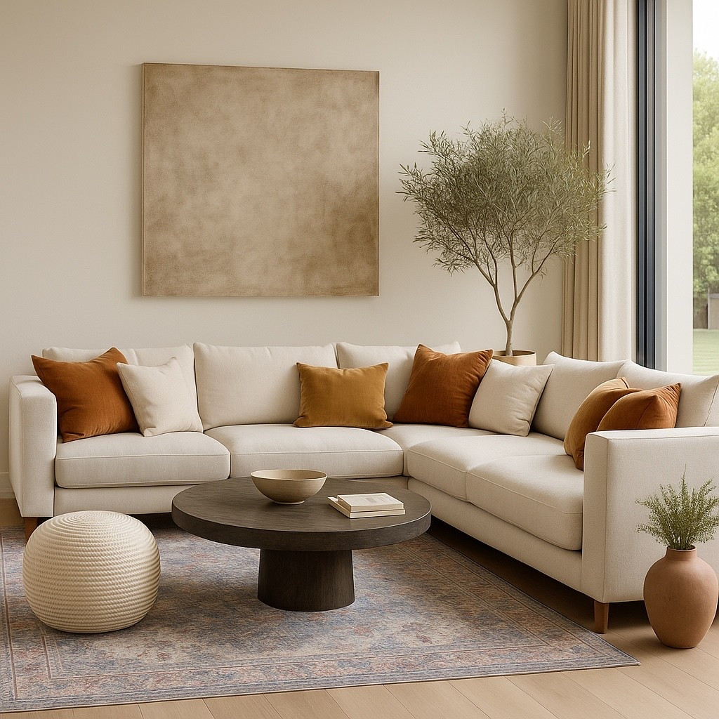 Create a warm modern living room with soft neutrals, clean lines, and designer textures. This space blends a modular cloud-style sofa, sculptural coffee table, and a muted vintage rug for a calm elevated aesthetic. Shop the exact look — cozy pillows, contemporary art, olive tree décor, and minimal accessories for a timeless, high-end vibe.

Perfect for lovers of modern minimalism, Japandi influence, and warm interior design tones.

#LTKHome
#LTKFinds
#LTKSale
#LTKHoliday
#LTKLivingRoom
#LTKHomeDecor
#LTKModernHome
#LTKInteriorDesign
#LTKDesignerDupes
#LTKNeutralHome
#LTKCozyHome
#LTKMinimal
#LTKHomeStyle
#LTKShopThePost
#LTKTrending
#LTKMostLoved
#LTKFallHome
#LTKWarmNeutrals


#LTKCyberWeek #LTKGiftGuide #LTKHome