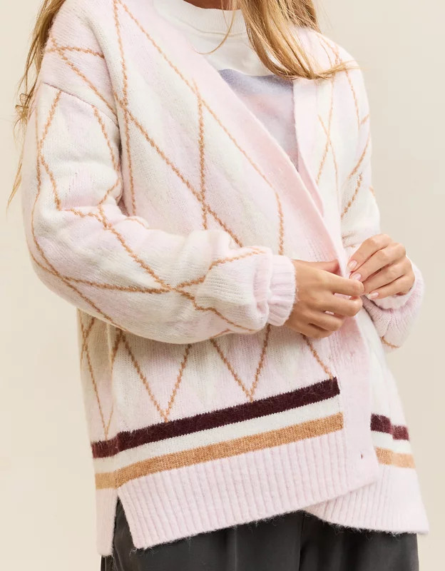 Aerie Oversized Grandpa Cardigan | Aerie