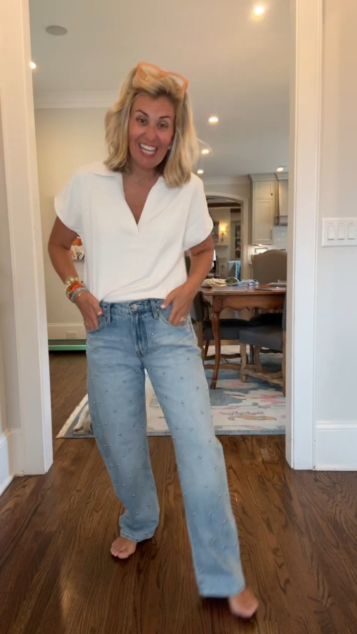 How cute are these studded jeans and they are on sale!?! Def size down in these! I’m in xs top!!

#LTKdayinmylife #LTKmomlife #LTKSaleAlert