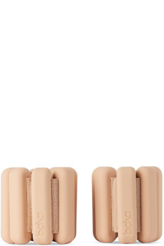 Bala - Tan Weighted Bangles, 1 lb | SSENSE