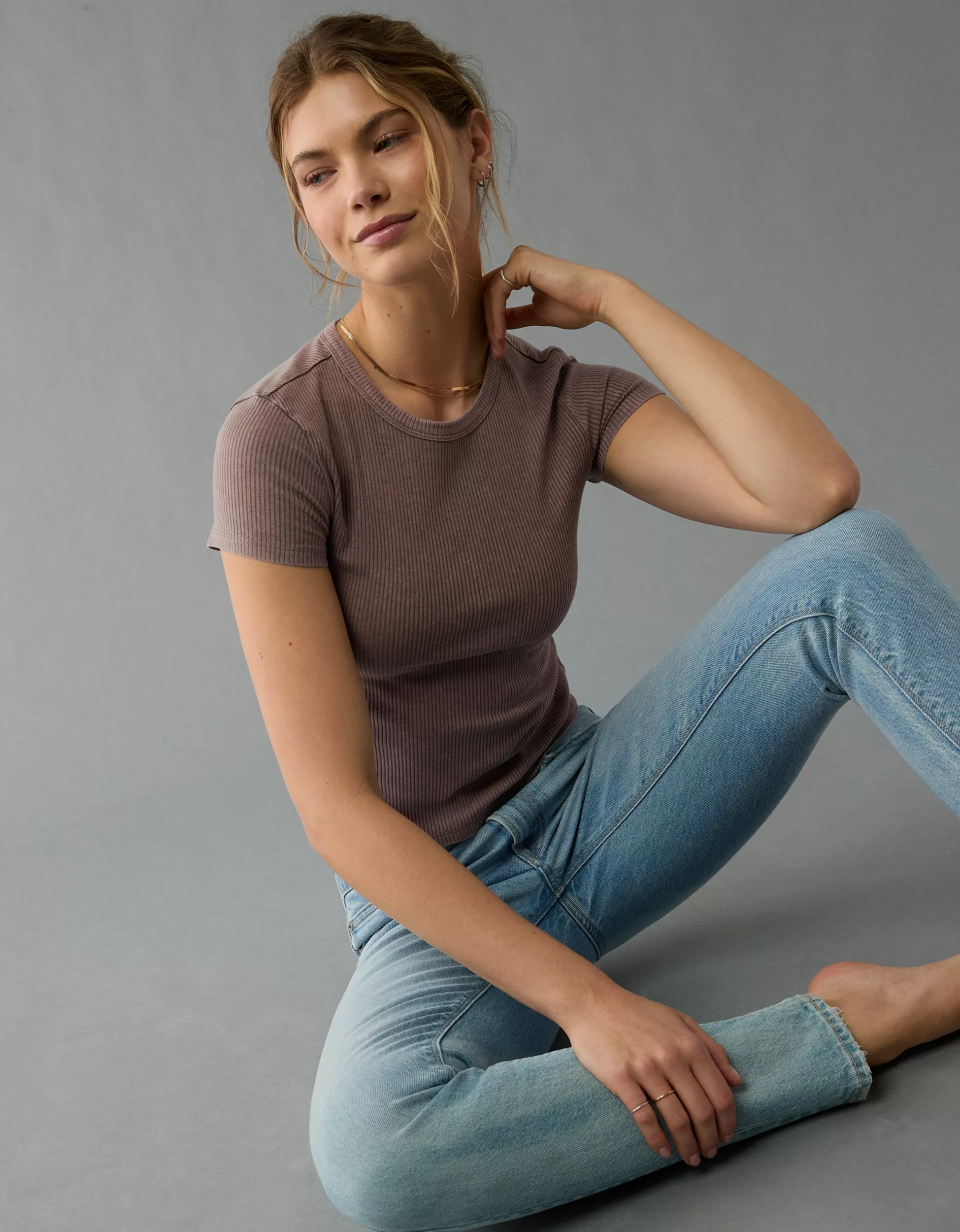 AE Hey Baby Tee | American Eagle Outfitters (US & CA)