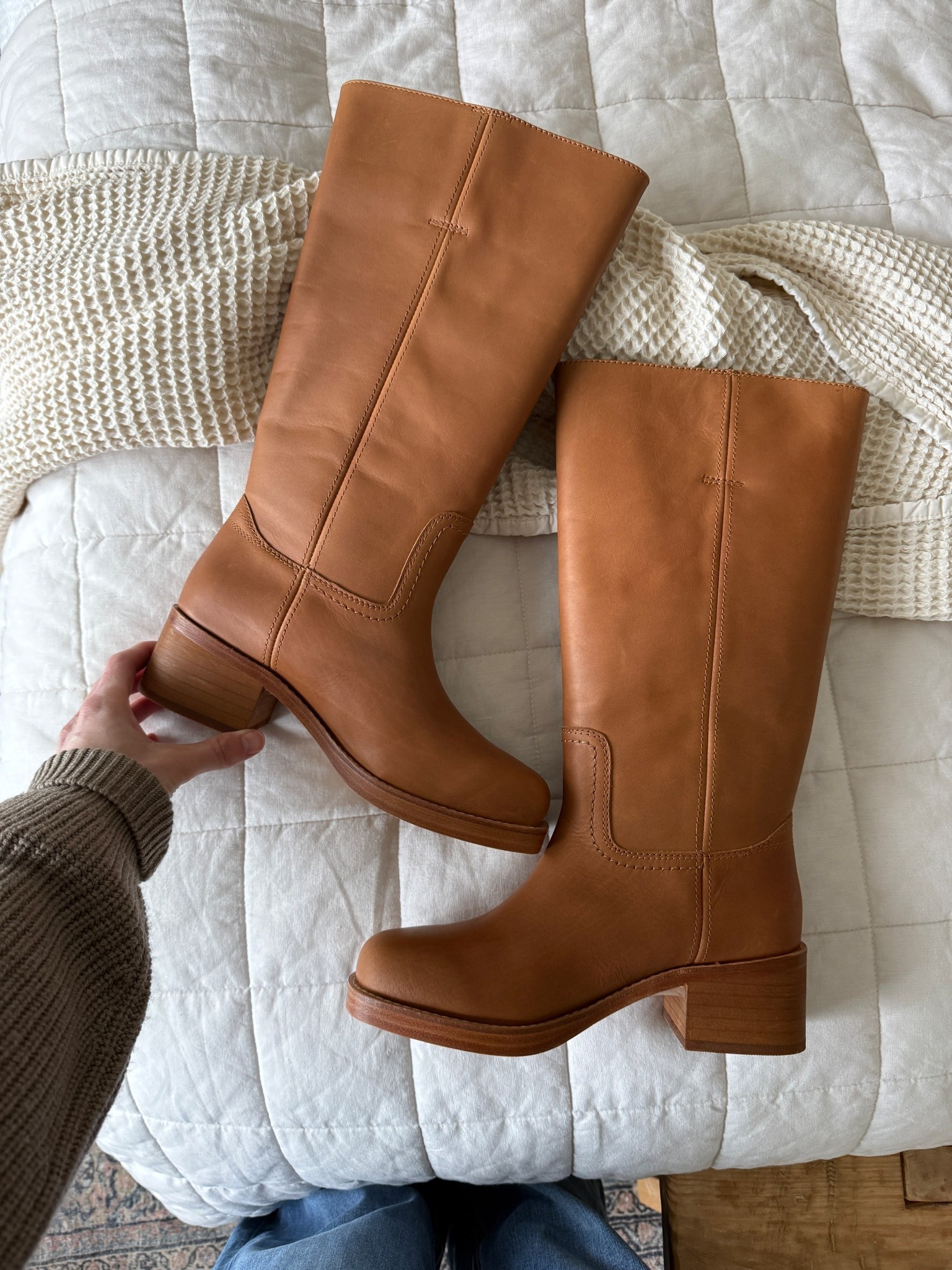 Less than half the price of Frye but 100 percent top grain leather  

#LTKValentine #LTKSaleAlert #LTKdayinmylife