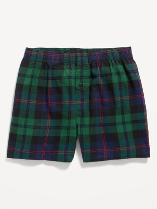 Flannel Boxer Shorts for Men -- 3.75-inch inseam | Old Navy (CA)