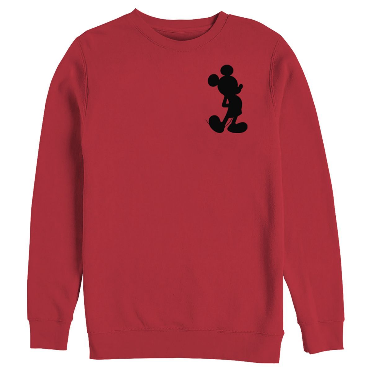 Men's Mickey & Friends Pocket Silhouette Sweatshirt | Target