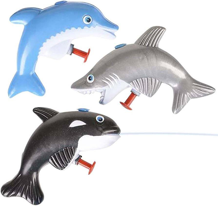 ArtCreativity Sea Animal Water Squirters, Pack of 12, Dolphin, Shark, and Whale Water Squirt Toy ... | Amazon (US)
