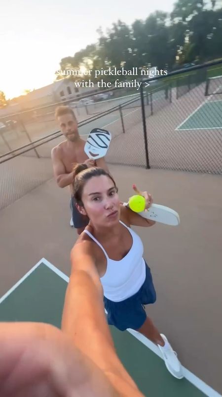 Summer pickleball nights with the family ✨ we are obsessed with this speaker and use it every day - my kids love the lights and how easy it is to roll around! 

Family night, Walmart finds, pickleball, workout outfit, pickleball outfit, lounge shorts, athleisure outfit, kids outdoor chair, gift for him, dad gift, mom gift, portable speaker, Christine Andrew 
@walmart #WalmartHome #WalmartPartner

#LTKFindsUnder100 #LTKFamily #LTKVideo