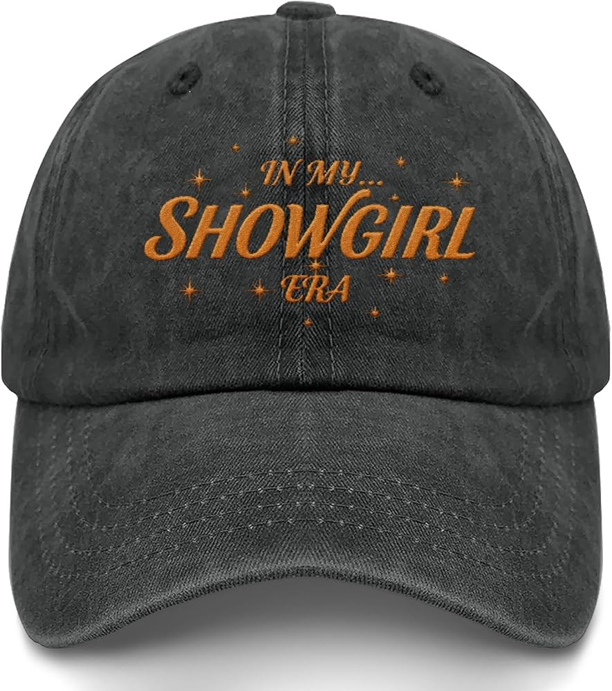 in My Showgirl Era Golf Hats Beach Embroidered Caps for Daughter | Amazon (US)