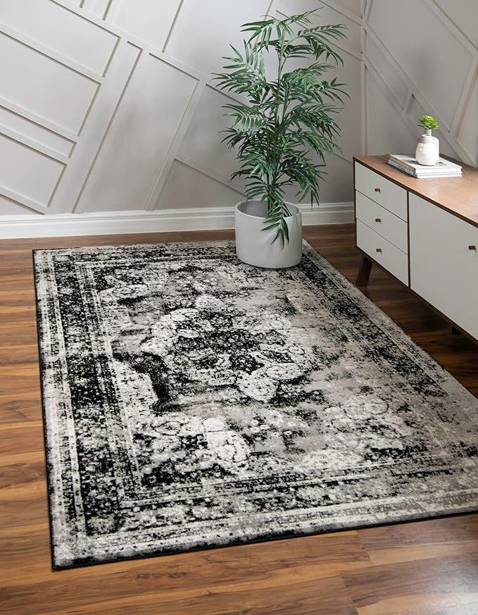 Unique Loom Sofia Collection Area Rug-Traditional Vintage Rug, French Inspired Perfect For All Ho... | Amazon (US)