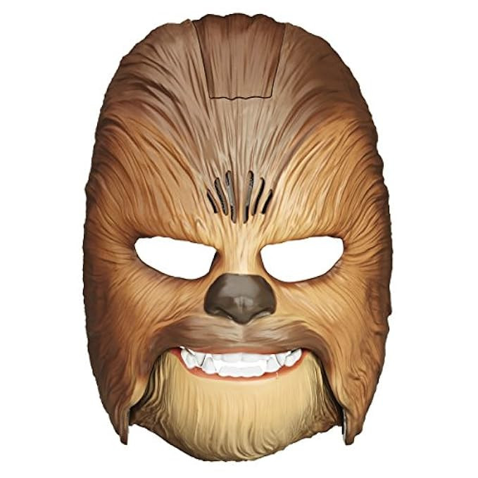 Star Wars Movie Roaring Chewbacca Wookiee Sounds Mask – Funny GRAAAAWR Noises, Sound Effects, Ages 5 | Amazon (US)