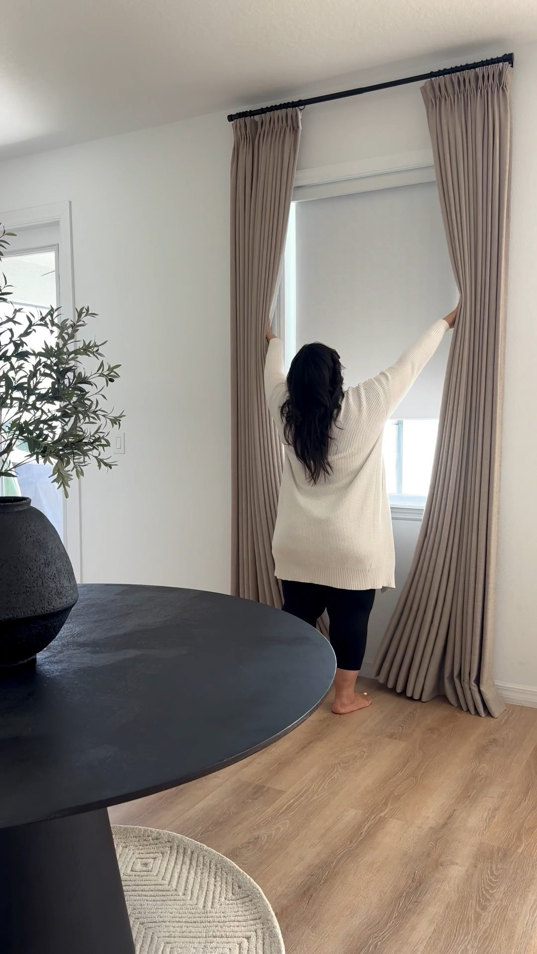 Elegant luxe linen curtains ❤️




How to order for these exact ones:
Liz Linen drape pleated
Color: Burlywood Birch 1908-5
Header style: Triple pleated
Width: 65 inches
Length: 106 inches
Lining type: Privacy shading
Memory training
Quantity: 4 panels

#LTKHome