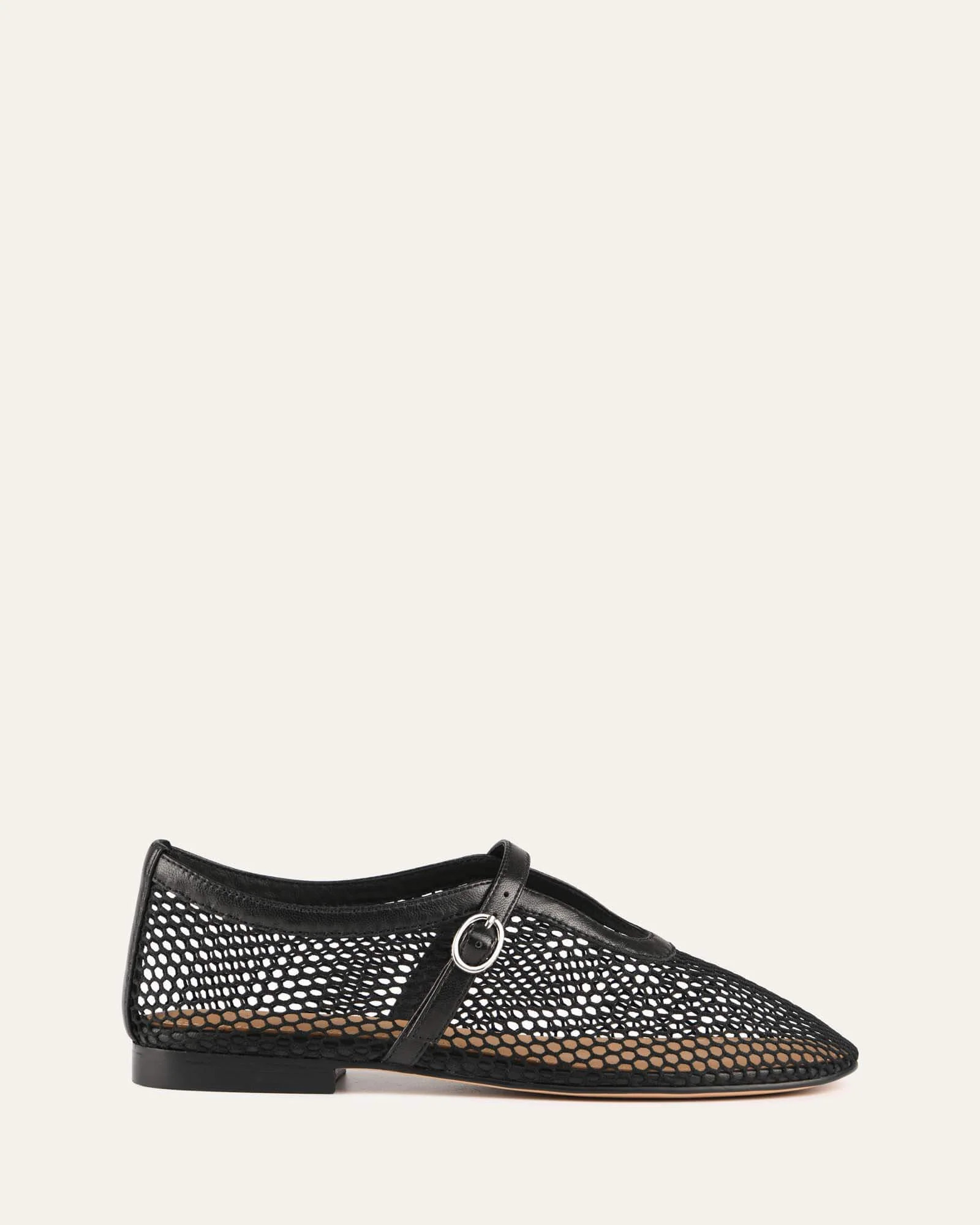 FOLEY CASUAL FLATS BLACK MESH | Jo Mercer (AU)