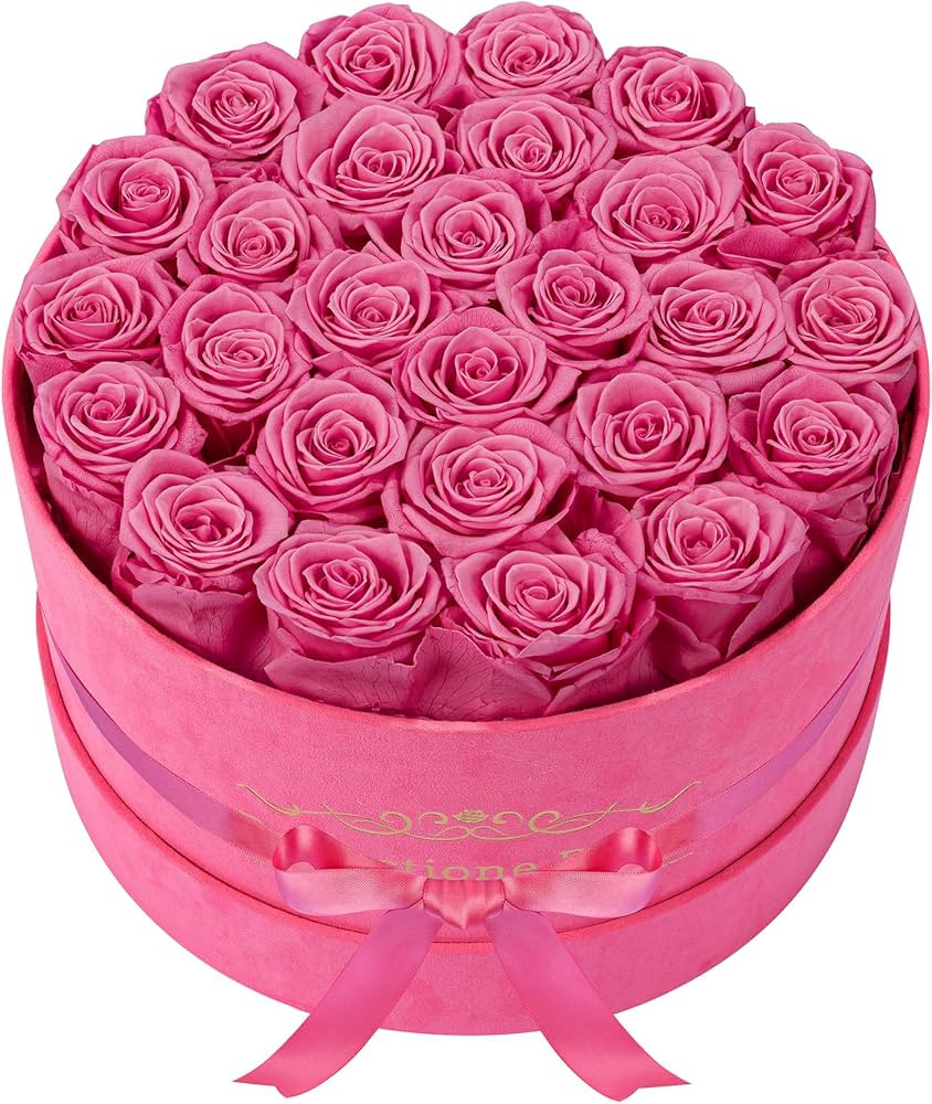 Perfectione Roses Forever Real Roses in a Box, Preserved Rose That Last Up to 3 Years, Flowers fo... | Amazon (US)