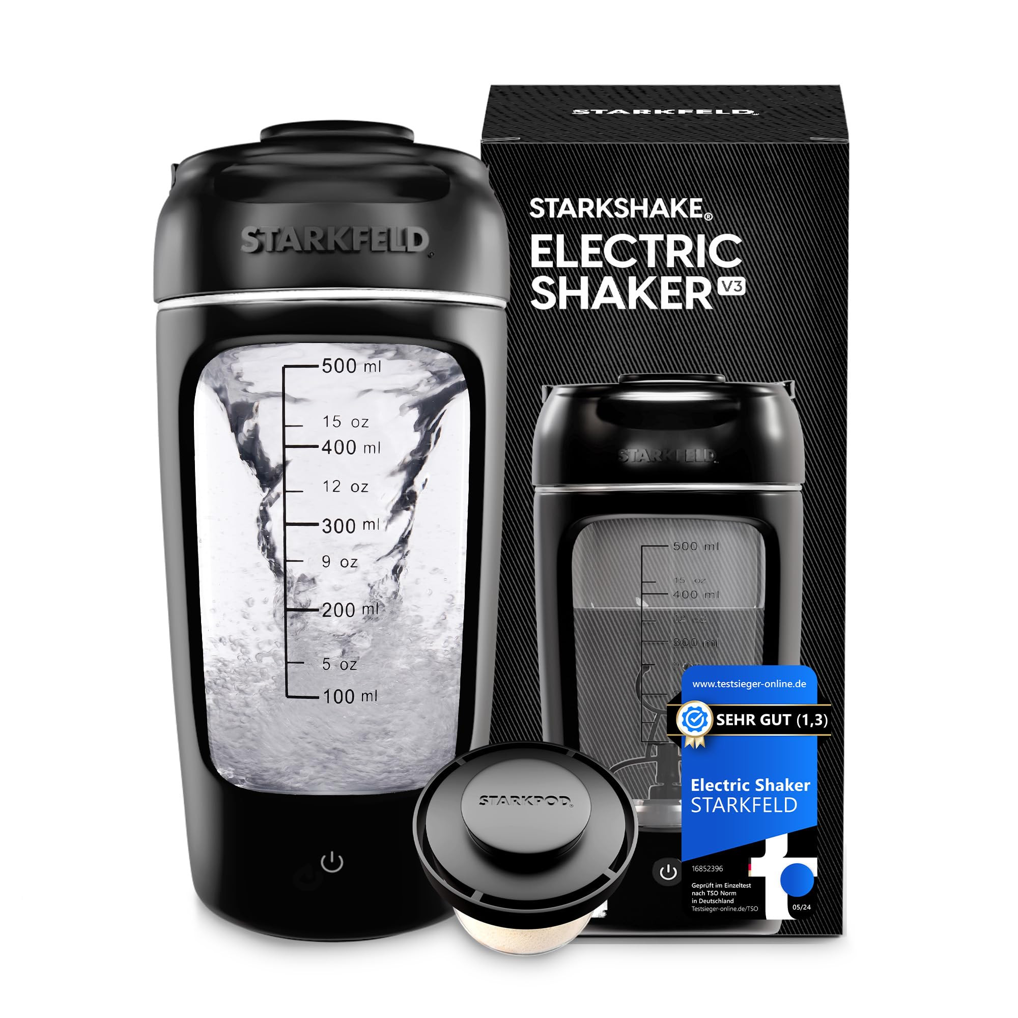 STARKSHAKE® V3 – ausgezeichnet als bester elektrischer Shaker vom F.A.Z.-Verlag (2025) | Elekt... | Amazon (DE)
