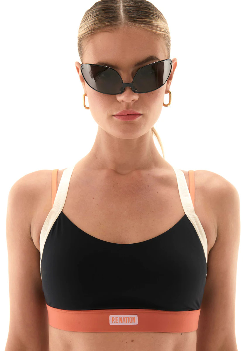 Oakmont Sports Bra | Black | P.E Nation | P.E Nation