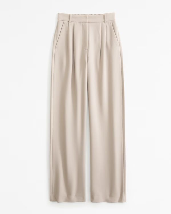 Women's A&F Sloane Tailored Pant | Women's Clearance | Abercrombie.com | Abercrombie & Fitch (US)