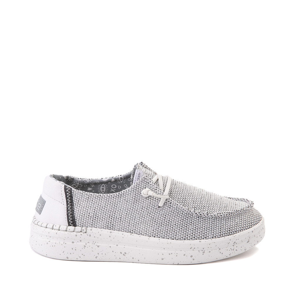 Womens HEYDUDE Wendy Rise Platform Slip-On Casual Shoe - Stone | Journeys
