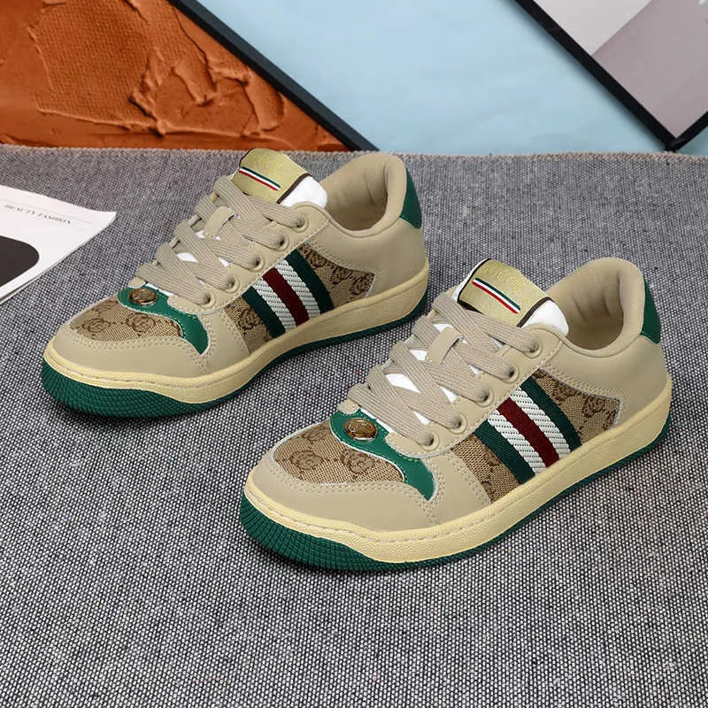 Designer men's casual shoes luxury sports shoes brand fashion shoes men's and women's shoes retro... | DHGate