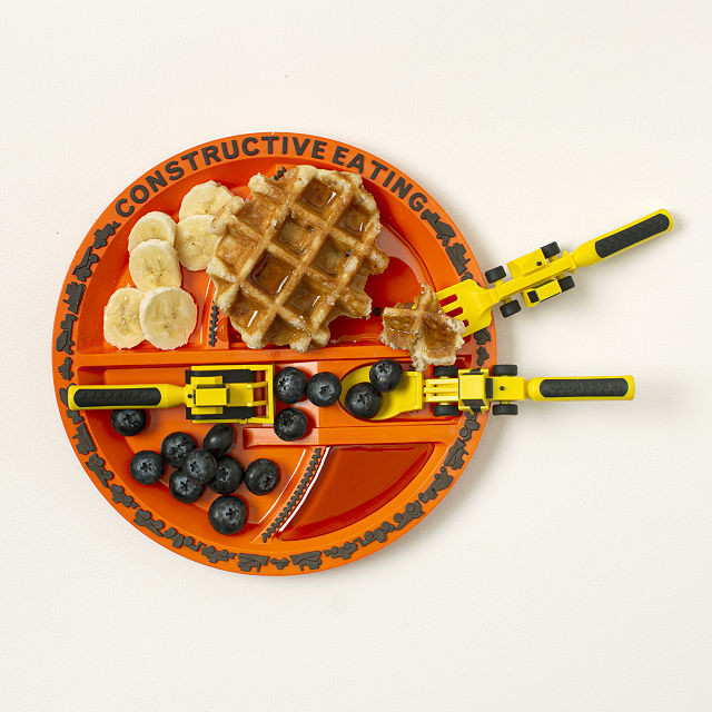 Construction Plate & Utensils | UncommonGoods
