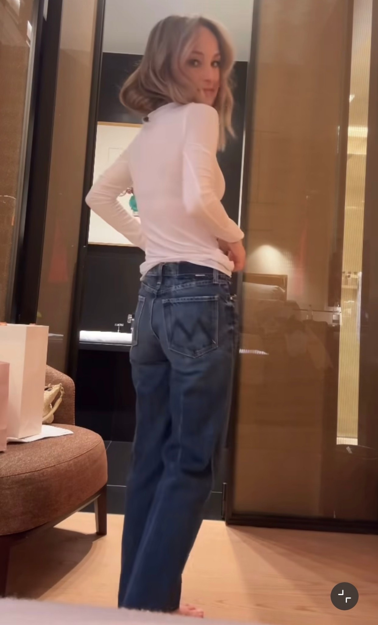 giada DeLaurentiis jeans 