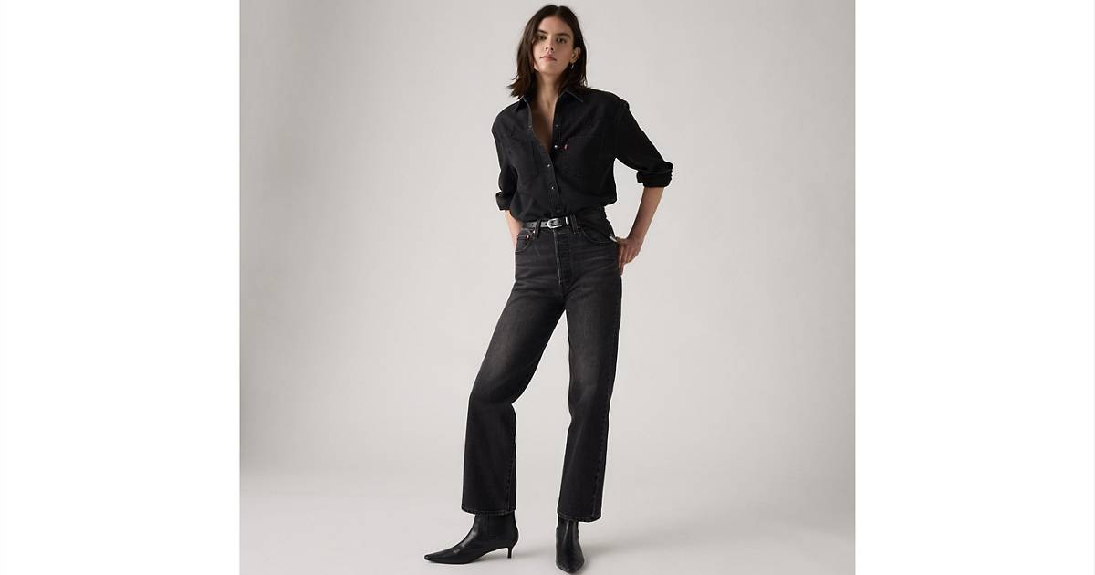 Ribcage Straight Ankle Women's Jeans - Medium Wash | Levi's® US | Levi's US