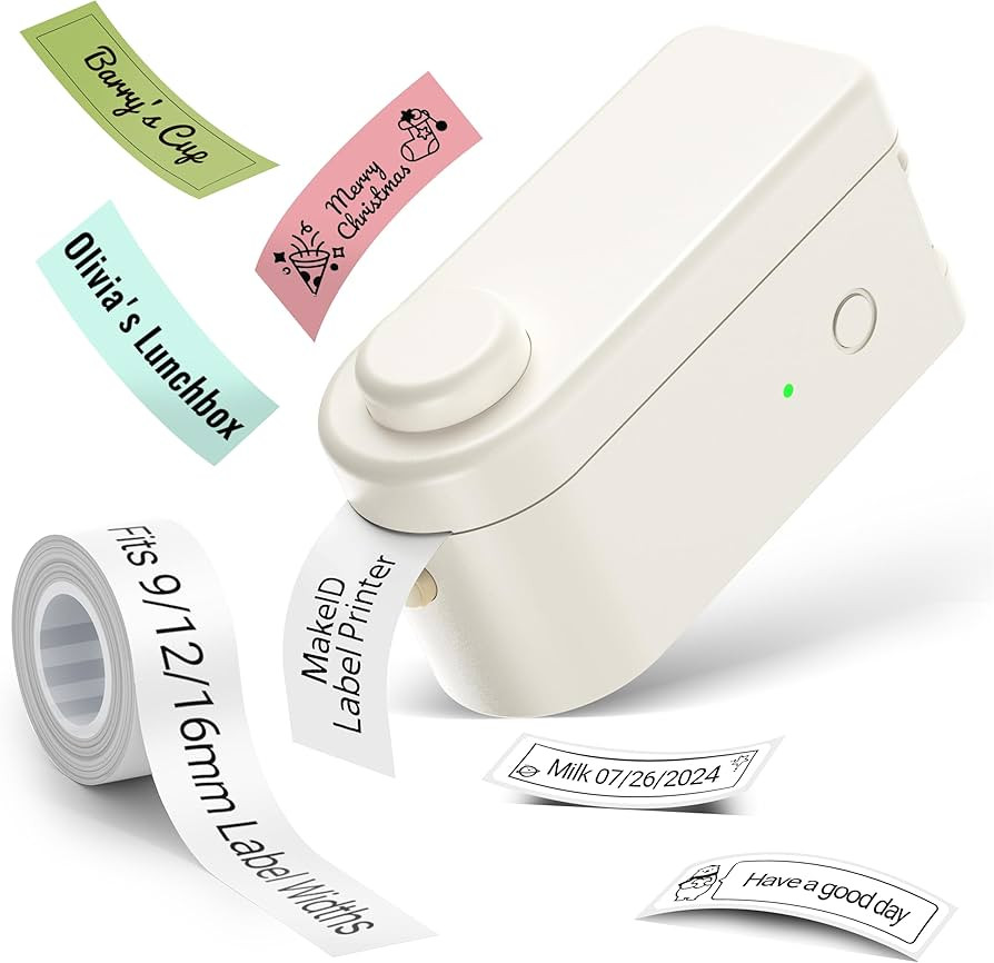 Makeid Label Makers, L1 Label Maker Machine, Portable Wireless Sticker Label Makers for Home, Sch... | Amazon (US)
