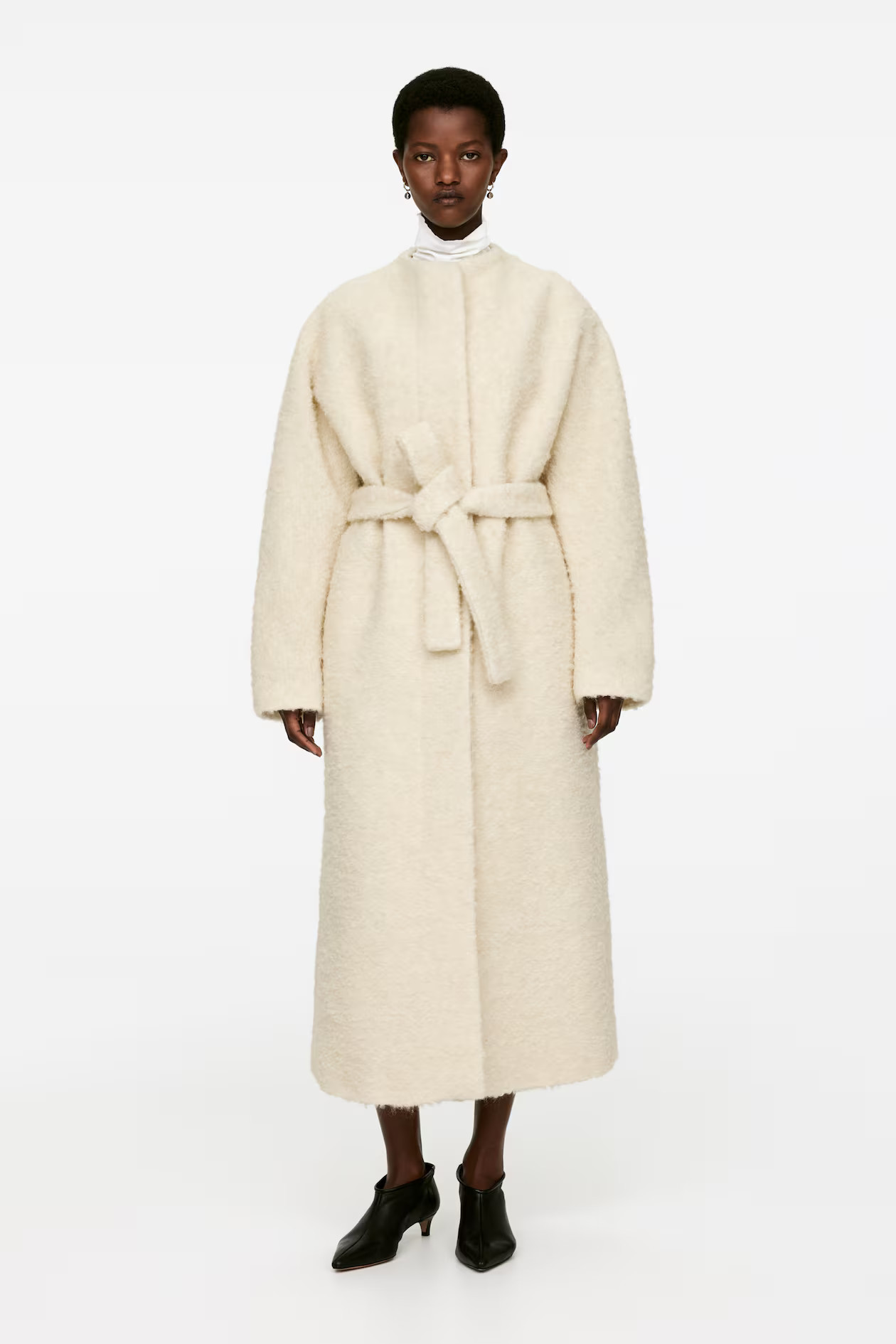 BOUCLÉ WOOL COAT | H&M (UK, MY, IN, SG, PH, TW, HK)