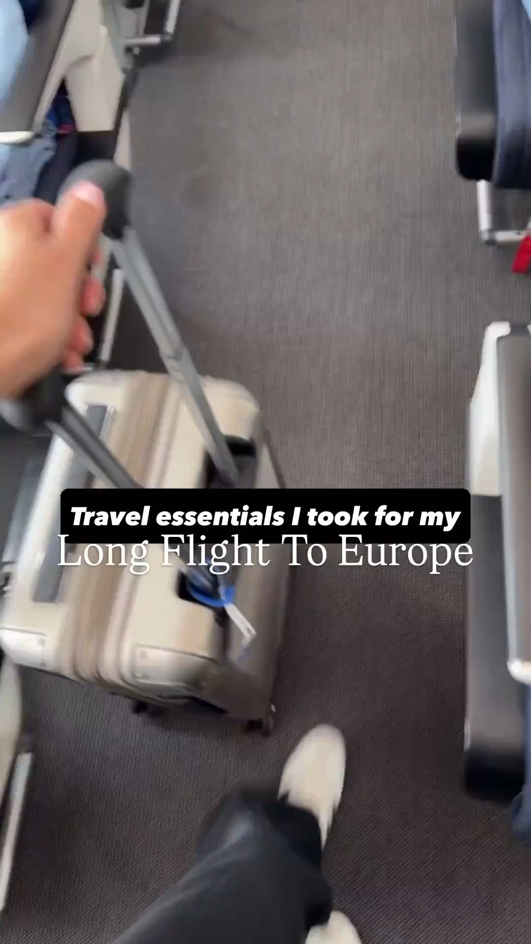 Travel essentials I took for my long flight to Europe

#LTKTravel #LTKOver40 #LTKBeauty