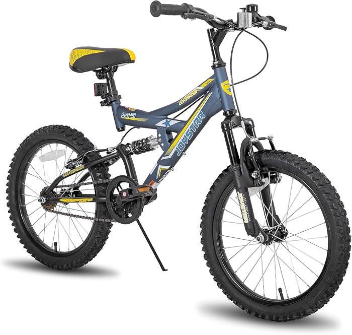 JOYSTAR 20 Inch Kids' Bike for Boys Girls Ages 7-13 Years Old, Dual-Suspension Kids Mountain Bike... | Amazon (US)