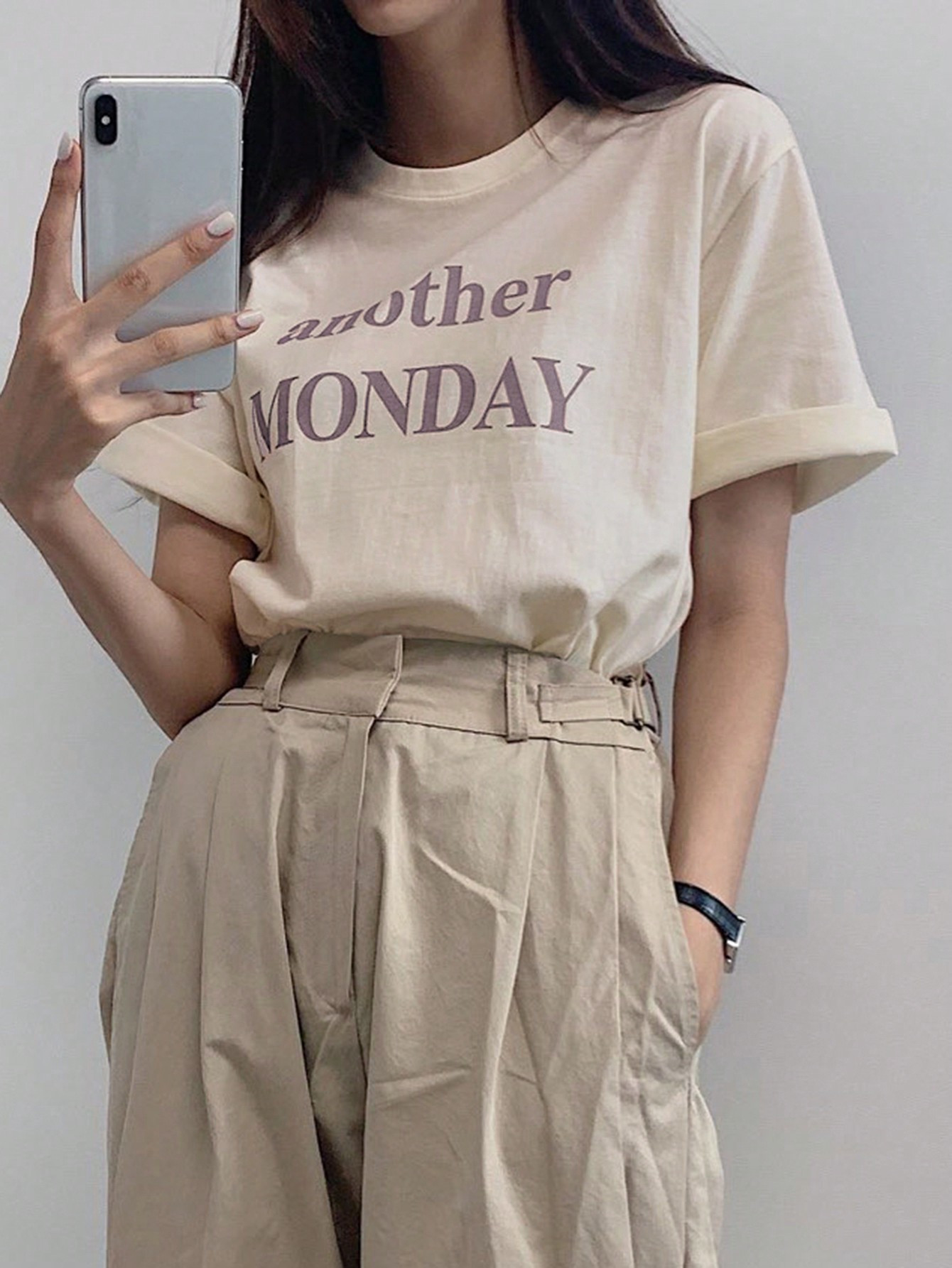 Dazy-Less Letter Graphic Tee | SHEIN USA | SHEIN